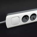Power Socket - 6 Sockets with Switch Qoltec 50294 (1,8 m)
