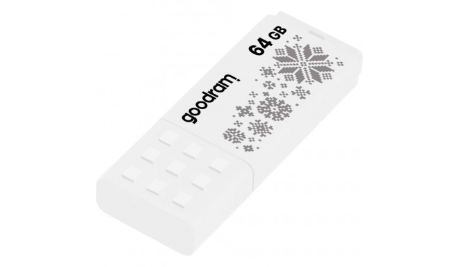 USB-pulk GoodRam UME2-0640W0R11-WI Valge 64 GB