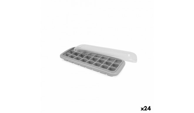 Jääkuubiku Vorm Quttin Silikoon 24 x 10 x 2,5 cm (24 Ühikut)
