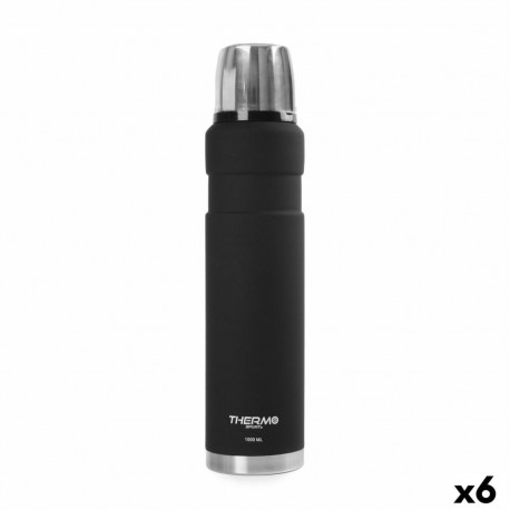Termos ThermoSport Must 1 L (6 Ühikut)