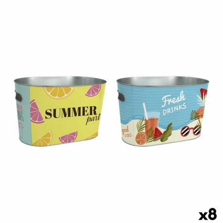 Ice Bucket Privilege Oval 10 L 32,7 x 19,5 x 20 cm (8 Units)