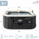 Inflatable Spa Intex 4 persons 795 L