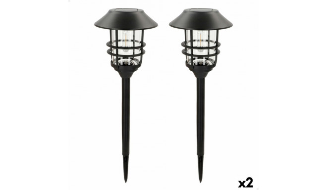 Solar lamp Aktive 17 x 58 x 17 cm (2 Units)