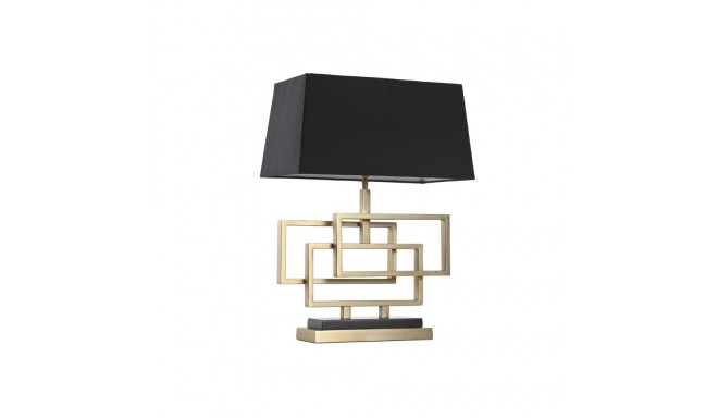Desk lamp Home ESPRIT Black Golden 50 W 220 V