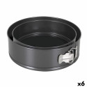 lahtikäiv tordivorm Quttin Must 24 x 7+28 x 6,8 cm 2 Tükid, osad (6 Ühikut)