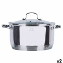Kastrul kaanega Santa Clara Ø 22 x 30 x 11 cm (2 Ühikut)