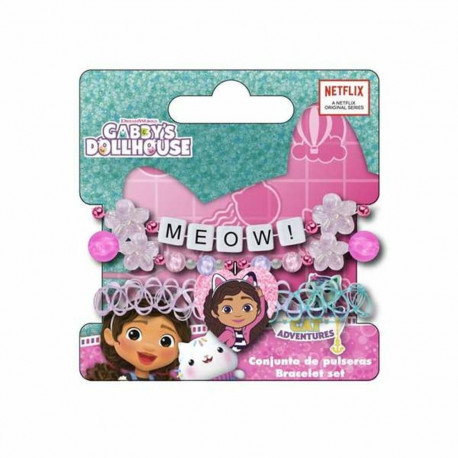 Tüdrukute käevõru Gabby's Dollhouse Roosa