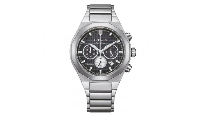 Meeste Kell Citizen SUPER TITANIUM Hõbedane