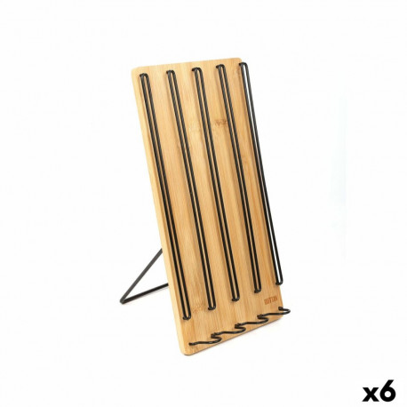 Kohvikapsli Organisaator Quttin Bambus 35 x 18 x 4 cm 40 Kohvikapslid (6 Ühikut)