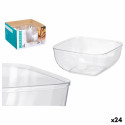 Kausside komplekt Leknes CK80688 Läbipaistev Plastmass 800 ml 15,3 x 7 x 15,3 cm (24 Ühikut)