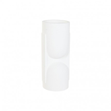 Lillepott Home ESPRIT Valge Magneesium Linna 38 x 38 x 91 cm
