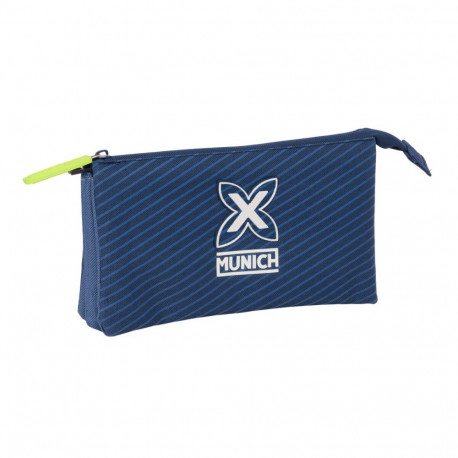 Triple Carry-all Munich Blue indigo Blue 22 x 12 x 3 cm