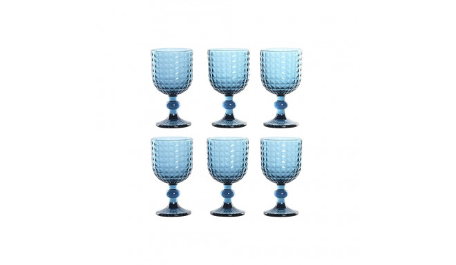 Topside komplekt Home ESPRIT Sinine Kristall 260 ml (6 Ühikut)