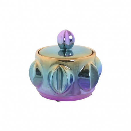 Vaas Home ESPRIT Mitmevärviline Keraamika Kaasaegne 15 x 15 x 14 cm