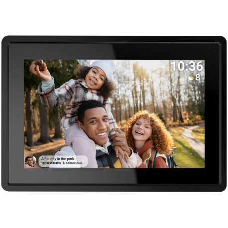 Denver digitaalne pildiraam PFF-725 WiFi 7", must