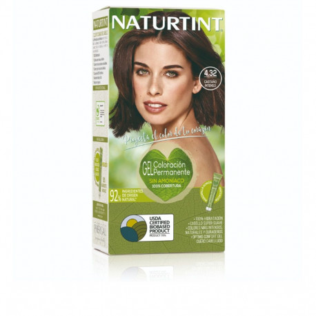 NATURTINT tinte sin amoniaco #4.32-Castaño Intenso 170 ml
