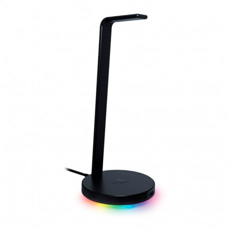 Razer Base Station V2 Chroma, Black, 2 x USB 3.1 ports, 1 x 3.5mm combo port with built-in DAC, 7.1