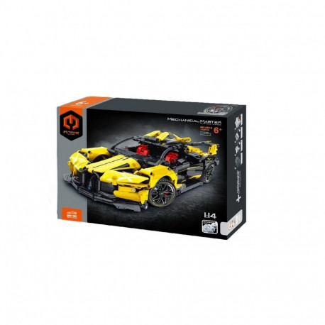Car IM.MASTER model 1:14 yellow 1103el