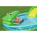 Bestway Crocodile Cove laste täispuhutav veemängukeskus ja bassein 2.24 m x 1.81 m x 72 cm