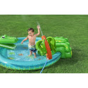 Bestway Crocodile Cove laste täispuhutav veemängukeskus ja bassein 2.24 m x 1.81 m x 72 cm