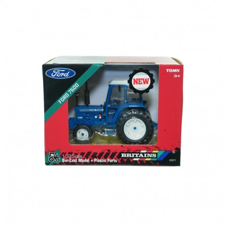 TOMY Britains traktor Ford 7600 topeltratastega 43371