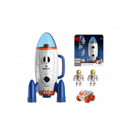 Large rocket kosm w/dw+2kosm+vehicle 009640 57432