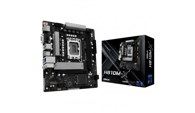 ASRock H810M-X emaplaat