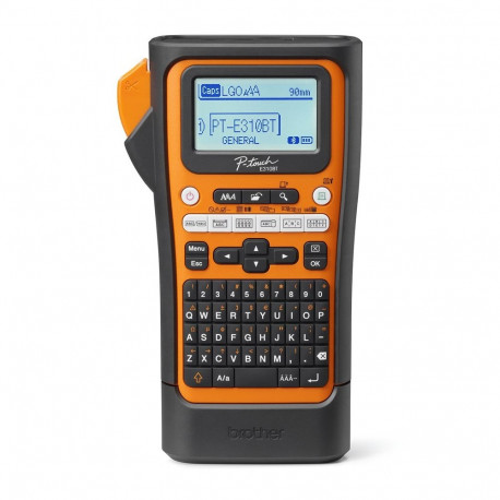 Brother PT-E310BTVP Pro | Thermal | Label Printer | Orange/Black