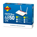 FRITZ!Box 6850 LTE juhtmevaba ruuter Gigabit Ethernet Kaksikala (2.4 GHz / 5 GHz) 4G Valge