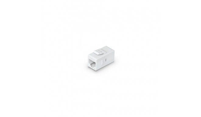 UBIQUITI CAT6 KEYSTONE COUPLER, 12-PACK. PASS-THROUGH CAT6 KEYSTONE COUPLER FOR CONNECTING PRE-TERMI