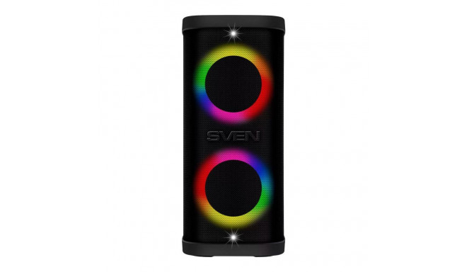 Sven Portable speaker SVEN PS-950, black, power output 2x80W (RMS), TWS, Bluetooth, IPx4, FM, USB, m