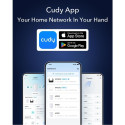 Cudy WR3000P AX3000 MeshPro WiFi 6 Router Dual Band 2.5G Port USB PoE VPN WPA3 Mesh Black Black