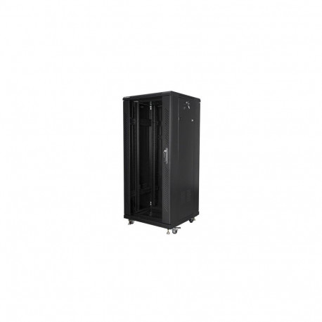 Lanberg | Rack cabinet 19" free-standing 27U/600x600 (flat pack) | FF01-6627-12B | Black