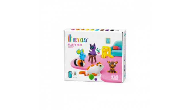 Hey clay masa plastyczna puchate zwierzaki