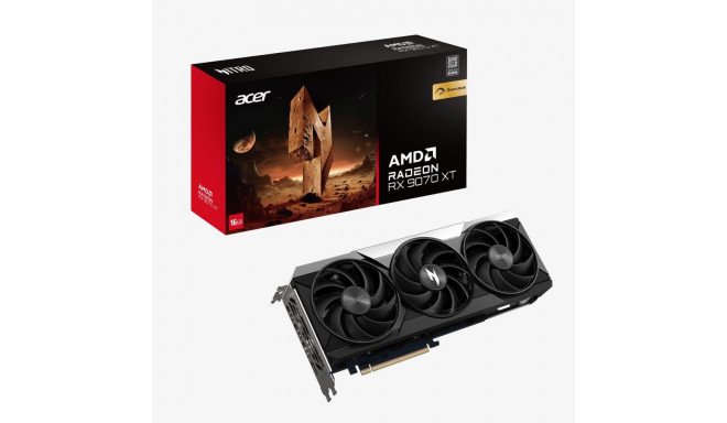 RX 9070 XT 16GB Acer Nitro Radeon OC GDDR6 3 Fan