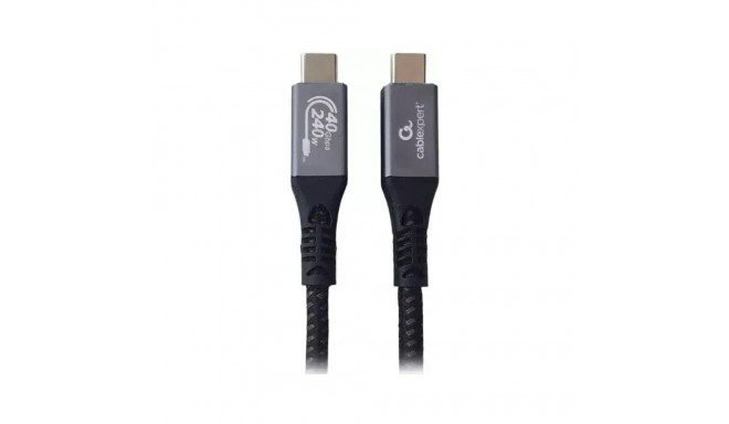 USB Cable - Gembird CCBP-USB4-CMCM240 40Gbps 240W 1.5m Black