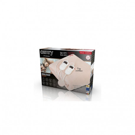 Electric Blanket - Camry CR 7424 2-Person 8 Heat Levels Beige Fleece