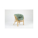 FURNIT SET OUT BEIGE ARMCHAIR/TABLE