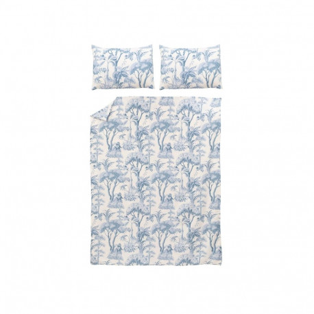 Tropical Eden satiinist voodipesukomplekt 200x220