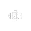 Multibrackets M Universal Projector Ceiling Mount 900-1600 with Finetune
