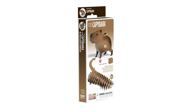 EUGY 3D Cardboard Model Kit - Capybara