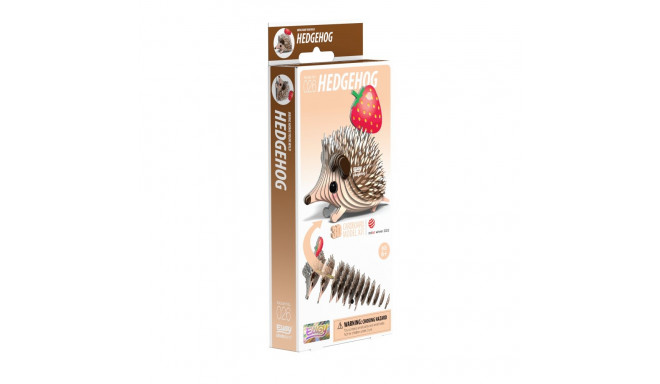 EUGY 3D Cardboard Model Kit - Hedgehog