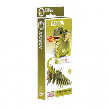 EUGY 3D Cardboard Model Kit - Dragon