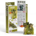EUGY 3D Cardboard Model Kit - Dragon