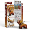 EUGY 3D Cardboard Model Kit - Highland Cow