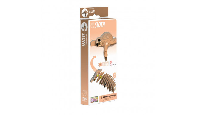 EUGY 3D Cardboard Model Kit - Sloth