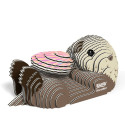 EUGY 3D Cardboard Model Kit - Sea Otter