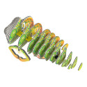 EUGY 3D Cardboard Model Kit - Chameleon