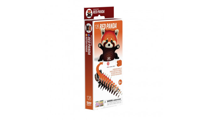 EUGY 3D Cardboard Model Kit - Red Panda