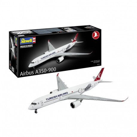 Plastikmudeli komplekt Airbus A350-900 Turkish Airlines 1/144 mõõtkava